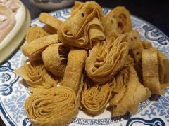 炸咯吱盒-老北京胡同味道二荤铺(酒仙桥店)