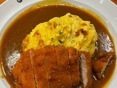 炸猪排咖喱蛋包饭-CoCo壱番屋(久光百货店)