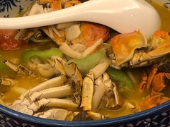 福袋湖蟹煲-杭州香格里拉·香宫中餐厅
