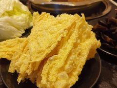 炸腐竹-新乡杨记红焖羊肉火锅(天坛南门店)