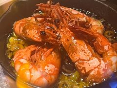 火焰橄榄油爆虾-BROWNSTONE布朗石西班牙餐厅(富城店)