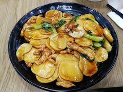 肉丝炒年糕-小梅园饭堂(东方路店)