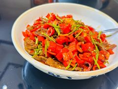 小炒黄牛肉-香雪海饭店中餐厅(人民桥店)