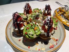 草莓忌廉华夫饼-BE BRIGHT KITCHEN(正佳广场店)