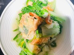 腐皮青菜-老头儿油爆虾·知味杭州(爱琴海购物中心)