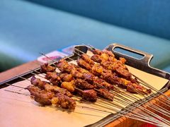 秦川黄牛招牌烤肉筋-叁宝烧烤 西安烧烤 领跑品牌(学府路店)
