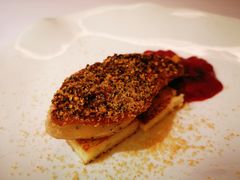 香煎鹅肝配草莓酱-Jean Georges