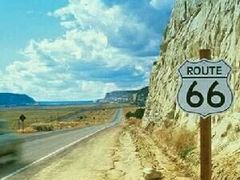 -66号公路起点牌
