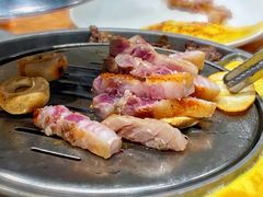 炭烤厚切五花肉-韩张·韩国传统烤肉(万象汇店)