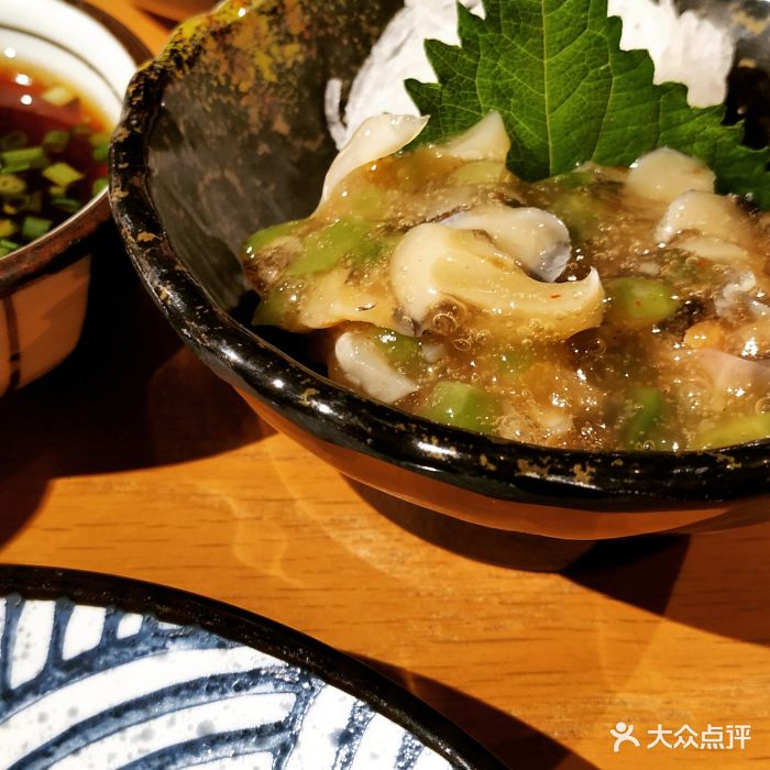 舞渔日料美人胶原锅(太平洋店)芥末螺片图片 - 第13818张