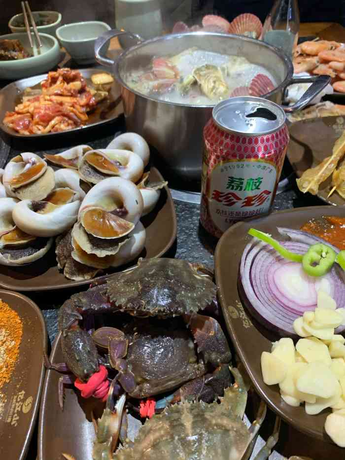 亿江山海鲜自助烤肉(万达店)-"亿江山海鲜烤肉自助餐厅位于辽宁省辽阳