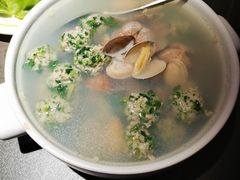 荠菜丸子蛤蜊汤-前海沿·青岛菜(大拇指广场石老人店)