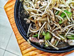 铁板鱿鱼-中央财经大学-食堂