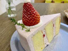 草莓糯米蛋糕-野路甜点铺(松柏路店)