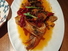 山胡椒油爆虾-满满初牛·炭烧牛肉专门店(国大店)