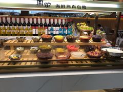 自助取餐区-嗨吃围炉海鲜烤肉自助(保利广场店)