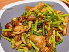炒鱿鱼-群姐面馆·海鲜烧烤(同安路二店)