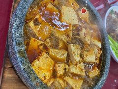 石板豆腐-北京龙庆四季香农家饭庄·灶台鱼·碳烤虹鳟鱼(龙庆峡店)