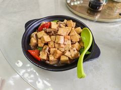 台蘑烧豆腐-天天向上素食餐厅(五台山店)