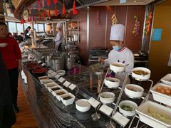 自助取餐区-汇泉王朝大饭店-旋转餐厅(南海路店)
