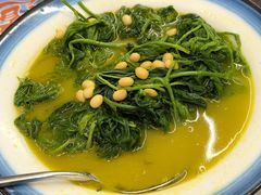 鸡汤黄豆桑叶芽-粤小馆(天安云谷店)
