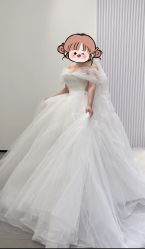 -桃子造型婚纱礼服(凤起广场店)