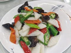 秋葵木耳炒山药-同发号饭庄(复兴路店)