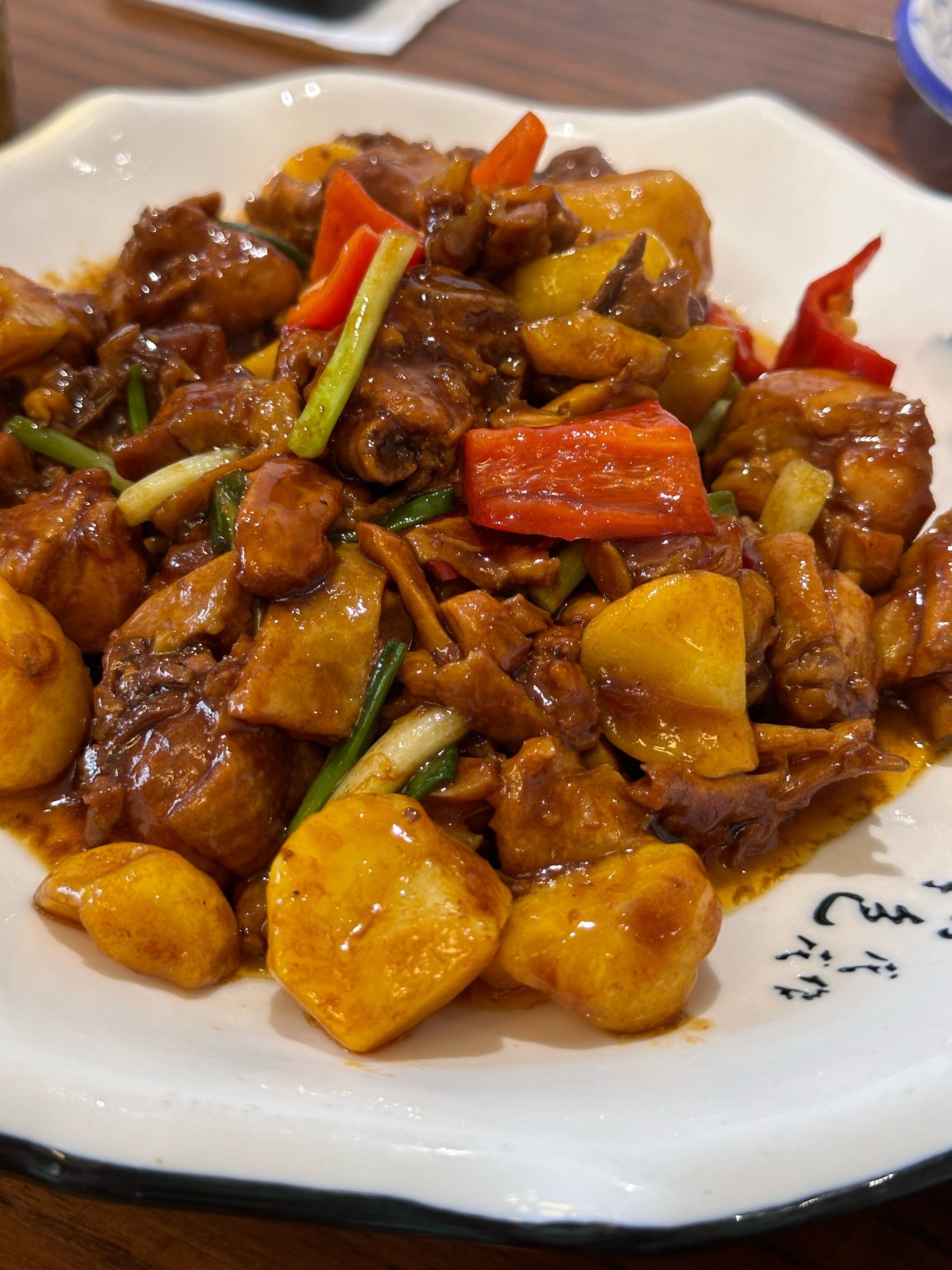 板栗烧鸡一绝