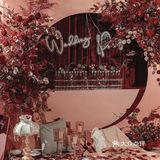 红色系婚礼| 一场勃艮第红与复古的炽烈碰撞