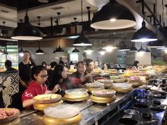 自助取餐区-汤响自助回转火锅百汇(乐峰广场店)