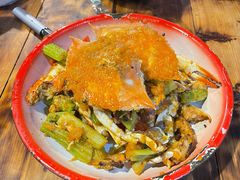 咸蛋黄炒蟹-夹夹大·蟹蟹大排档(财富又一城店)