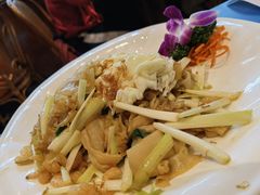 蛋白虾仁瑶柱丝炒陈村粉-黄但记老店·陈村粉食府