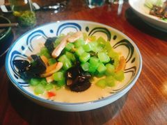 菜心炒口蘑-湖滨28中餐厅·西湖宴·杭州君悦酒店