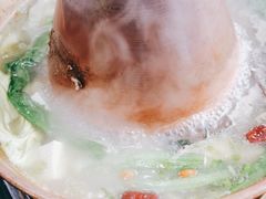 -果松木炭酸菜铜火锅·外婆参鸡汤