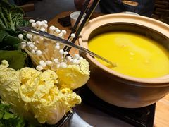 鸡汤时蔬打边炉-火候轩品质湘菜·私厨(市府店)