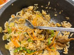 黑胡椒鸡肉石锅拌饭-千纸鹤嫩汁烤肉(西大直街店)