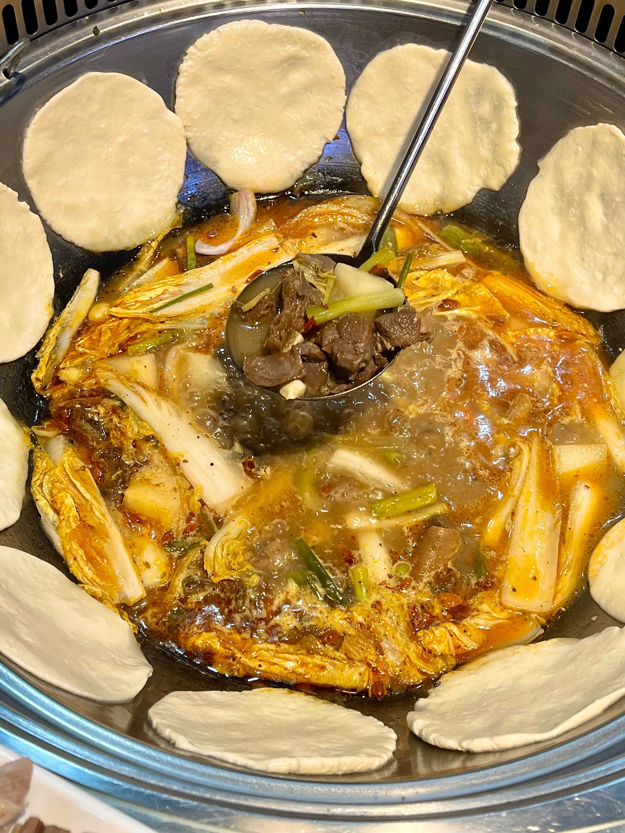 九敏🆘这口地锅羊肉真的香迷糊了!