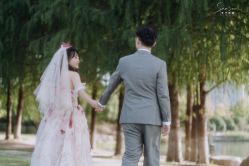 -桃子造型婚纱礼服(凤起广场店)