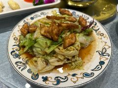 包包菜炒馕饼-新疆巴州金丝特餐厅(大钟寺店)