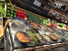 自助取餐区-韩盛·盛江山自助料理(奥体万达店)
