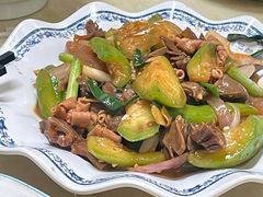 丝瓜炒鹅杂-下村新强记烧鹅店