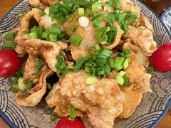 鸡皮沙拉-百步拉面