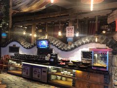 自助取餐区-老牌坊云南鱼豆花火锅(爱建店)