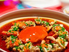 糟骨头黑豚肉碎蒸膏蟹-上海滩餐厅(BFC外滩金融中心店)