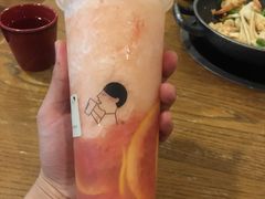 满杯红柚-喜茶(上海正大广场店)