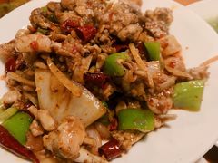 爆炒牛蛙-温州一家人美食(西木头市店)