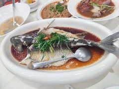 清蒸吊水皖鱼-松雅轩商务婚礼生日(同和店)