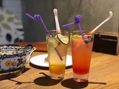 芒果百香果苏打-张爱施法式西餐厅(汉街店)