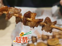 椒盐五花肉-旋风烤面筋烧烤(万达茶南店)