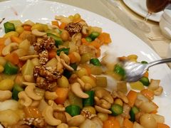 三果百合炒肉丁-太子园林酒家